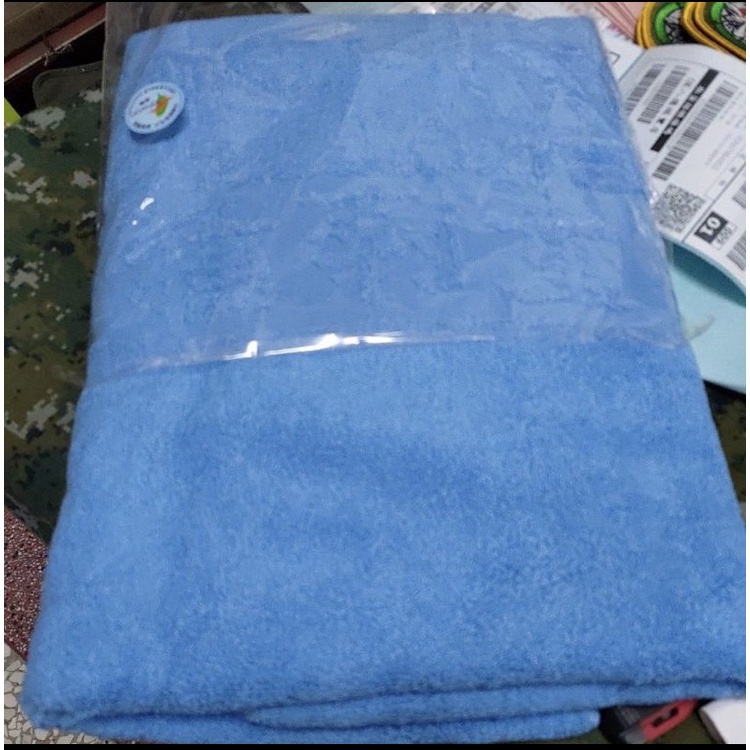 海軍陸戰隊浴巾 淡藍色大浴巾 顏色為淡藍色 運動 休閒活動適用