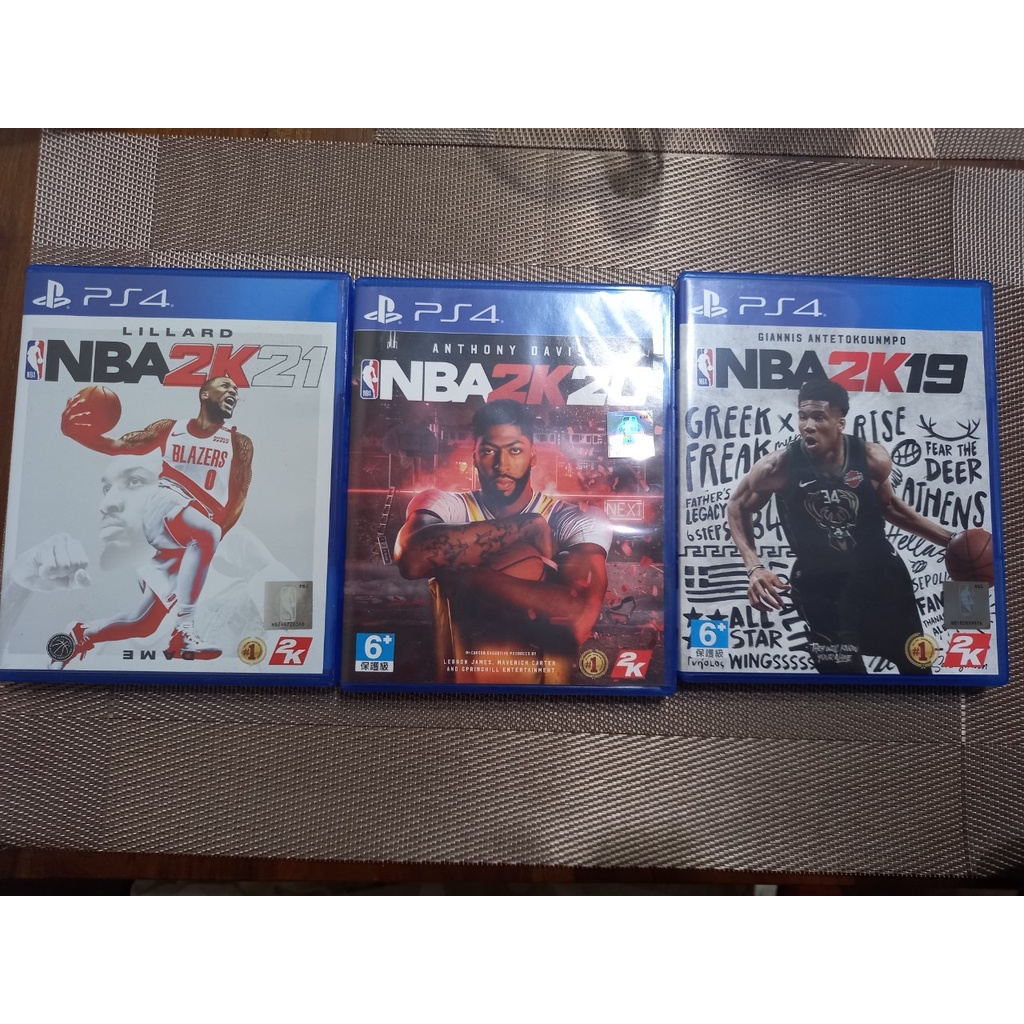 PS4 二手遊戲光碟 MLB The show  NBA 2K18 NBA 2K19 MBA 2K20