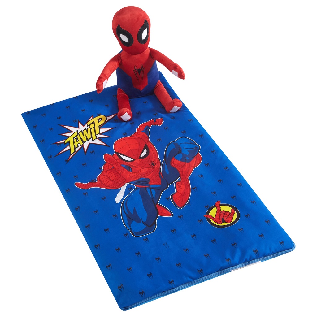 預購👍正版空運👍 美國MARVEL 蜘蛛人 男童 兒童 小童  幼兒園 睡袋 棉被 娃娃 抱枕 Spiderman