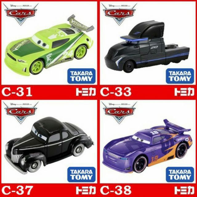 TOMICA CARS 汽車總動員 C-31 切斯 C-33 C-37 C-38 丹尼 TAKARA TOMY