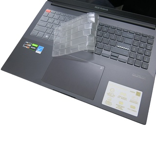 【Ezstick】ASUS VivoBook Pro X M7600 M7600QC 奈米銀抗菌TPU 鍵盤膜