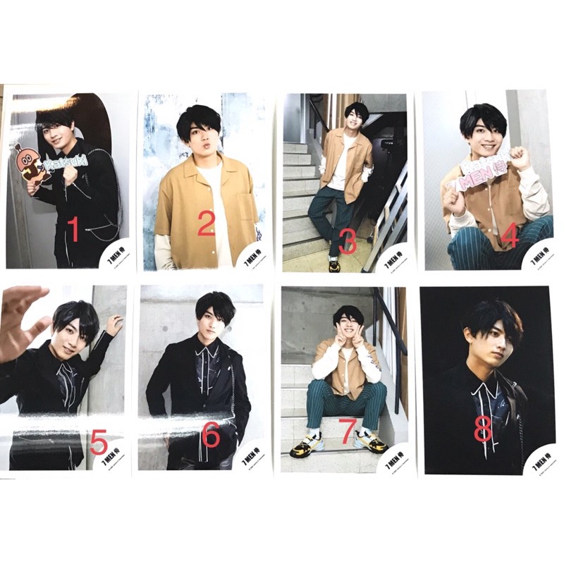 02 現貨 7 Men 侍shop 官方照片 中村嶺亞本高克樹佐佐木大光今野大輝矢花黎菅田琳寧 蝦皮購物