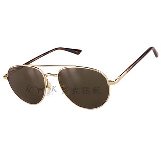 【LOOK路克眼鏡】Gucci 太陽眼鏡 復古飛官 GG0388S 008
