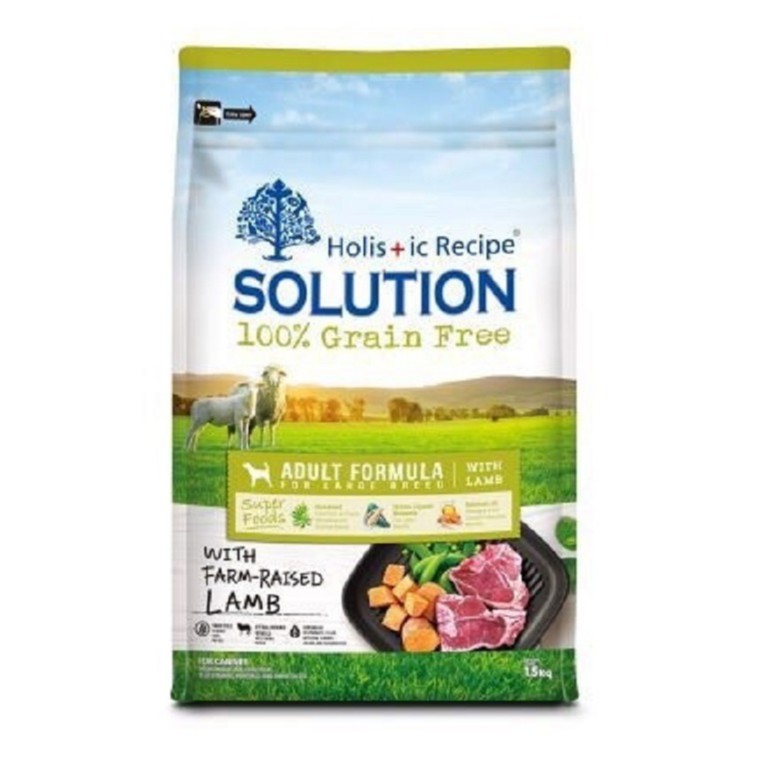 耐吉斯 Solution 超級無穀系列 狗飼料 成犬羊肉/大顆粒