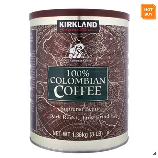 Kirkland Signature 科克蘭 哥倫比亞濾泡式咖啡 1.36公斤