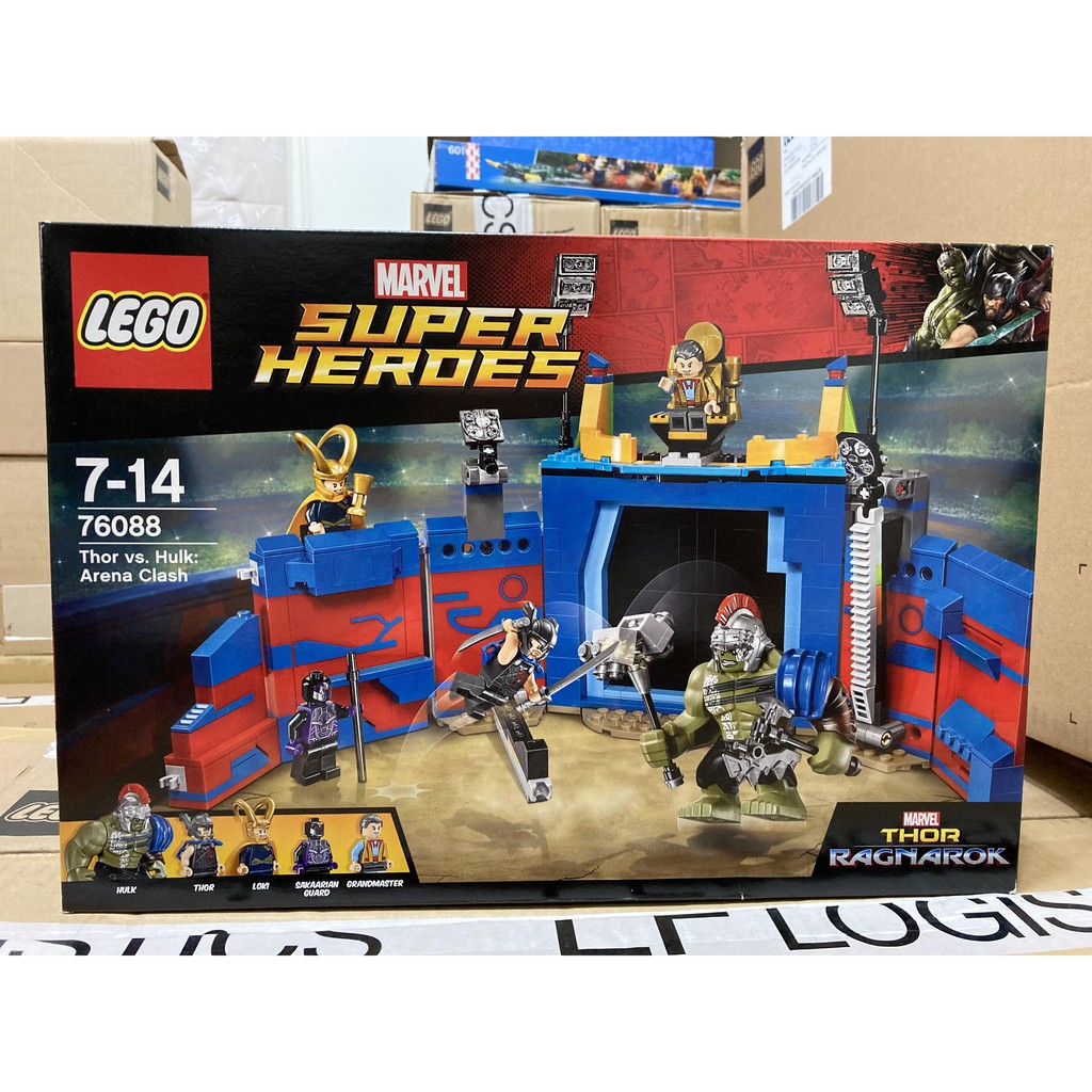 &lt;歐鼠大聯盟&gt; Lego 樂高 76088 超級英雄系列 Thor vs. Hulk: Arena Clash