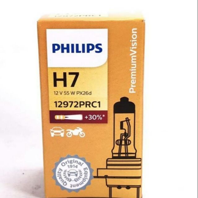 【優品直輸】PHILIPS H7 12972PRC1 1顆 $60元