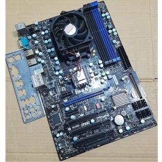 微星770-C45超頻專門板+Phenom II X2 555 黑盒無鎖頻版處理器(C3步進包開四核)、超頻玩家首選
