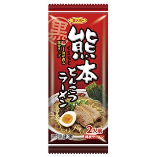 三寶棒狀熊本豚骨風味拉麵168G【愛買】