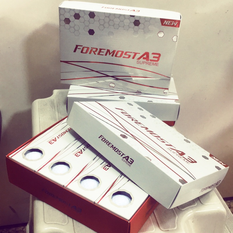 [YST]Foremost A3 SUPREME ORANGE 3層 高爾夫球