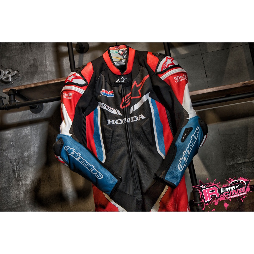 ♚賽車手的試衣間♚ Alpinestars® GP Pro v2 Tech-Air Honda 連身 防摔皮衣 安全氣囊