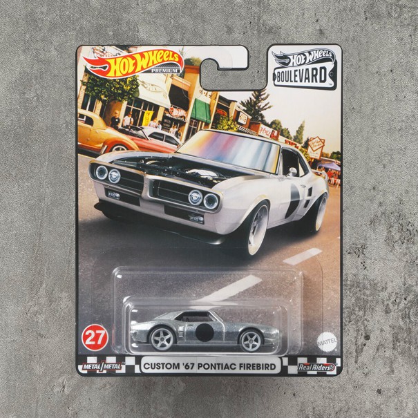 HOTWHEELS 風火輪 Boulevard 林蔭大道 ＃27 CUSTOM '67 PONTIAC FIREBIRD