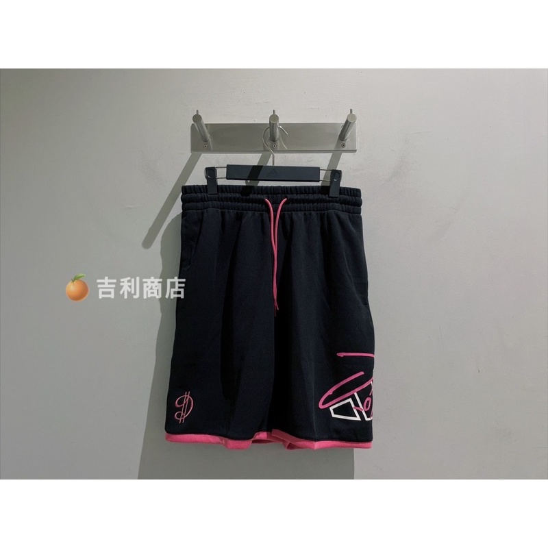 【🍊吉利商店】Adidas Dame 籃球短褲 DOLLA EP 拓荒者 黑 粉色 HB7885