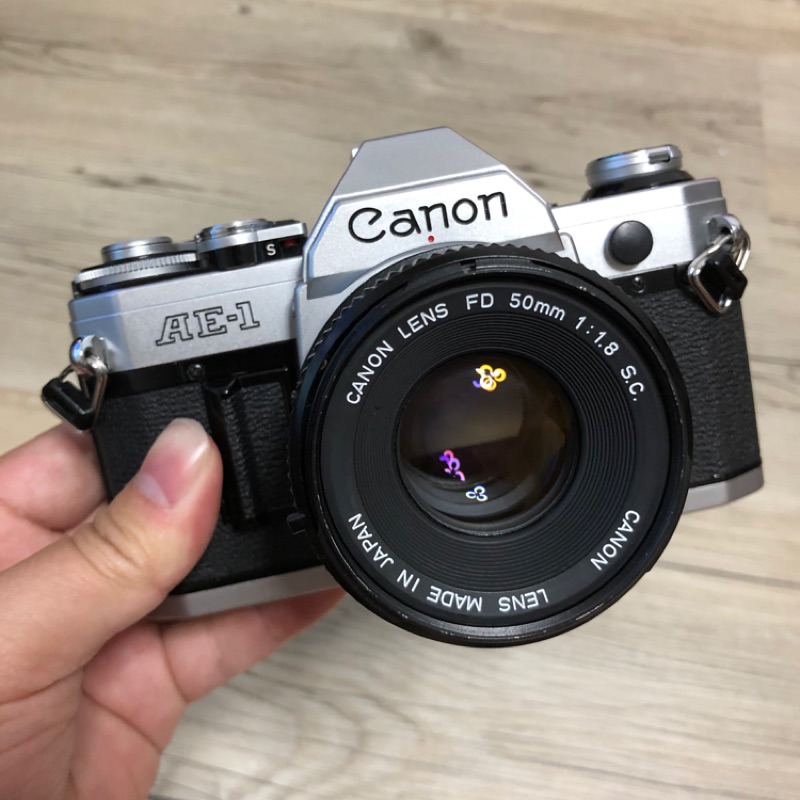 「樂攝屋」Canon AE1 50mm f1.8 底片機 傳統相機 新品同樣二手品