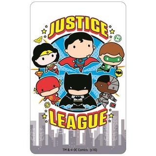 15小時出貨 正義聯盟CHIBI一卡通7款 1英雄夥伴2行動吧3超人4神力女超人5蝙蝠俠6貓女