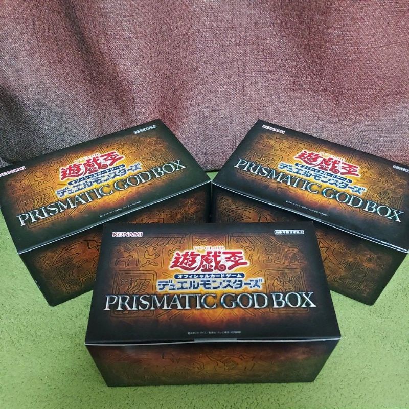 W1111 正版遊戲卡牌🔍三幻神禮盒 三款 PGB1 PRISMATIC GOD BOX KONAMI 遊戲王 現貨