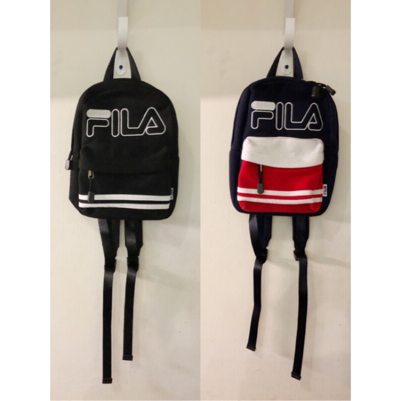 1/2追加特價🔜 FILA 小型雙肩背包 小後背包 小包 mini包