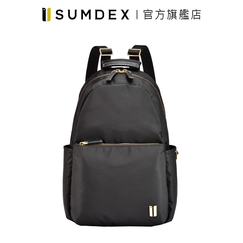 Sumdex｜(微瑕疵品)輕巧隨行後背包 NOD-770BK 黑色 官方旗艦店(微瑕疵品)