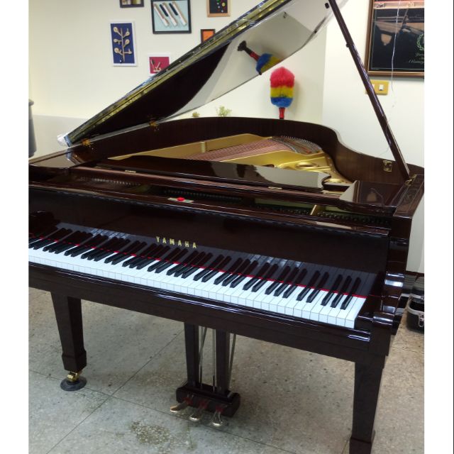 台北 Yamaha 山葉原木色平台鋼琴 二手鋼琴 保養狀況如圖新穎
