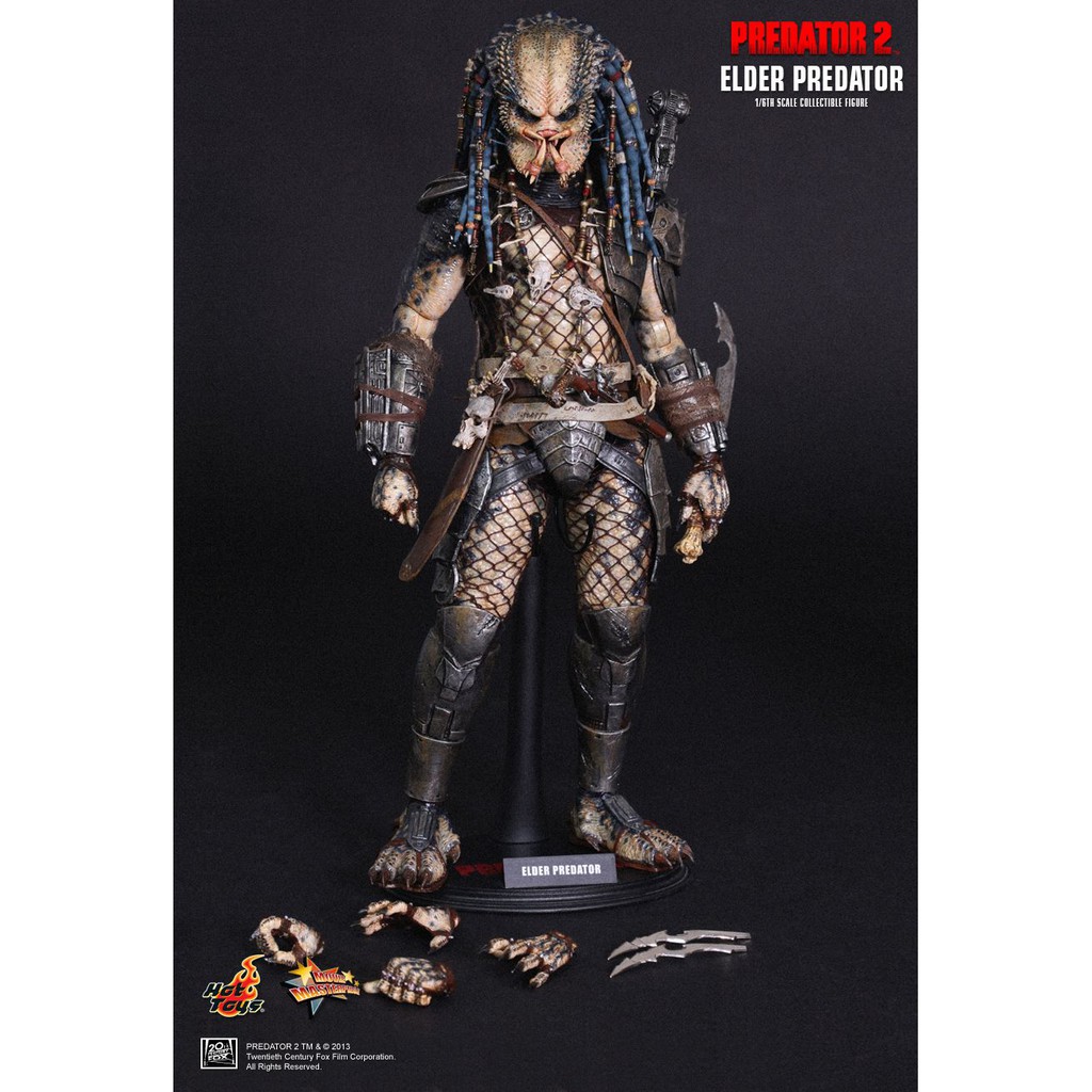 野獸國 Hot Toys – MMS233 –《 異形戰場 》1/6比例 長老 終極戰士 elder 非 MMS130