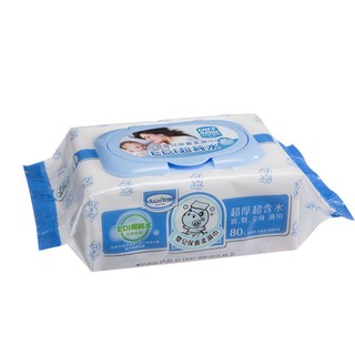 貝恩 天然EDI超純水柔濕巾(80抽3包)"旺媽的奶粉"+雲端發票