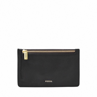 FOSSIL Logan 真皮卡片零錢包-黑色 SL7925001