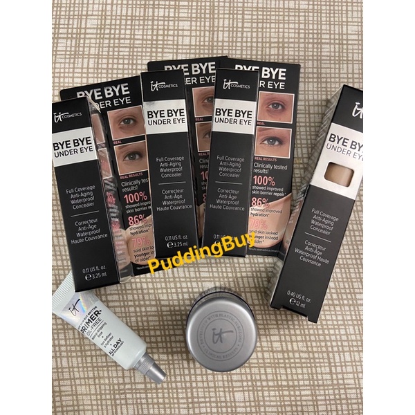 it cosmetics bye bye undereye anti-aging眼下遮瑕 遮瑕膏 黑眼圈保濕遮瑕防水