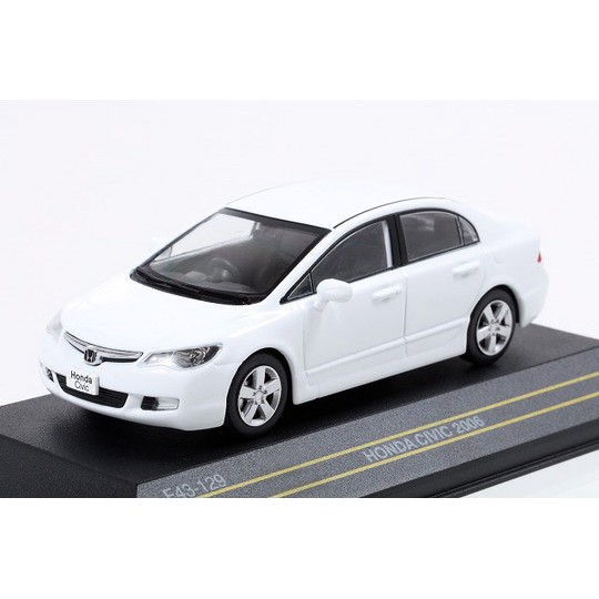 【秉田屋】現貨 First43 Honda 本田 Civic 1.8 VTi-S 八代 四門 喜美 K12 白 1/43