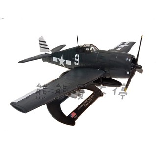 <在臺現貨> 二戰美軍 F6F 地獄貓戰鬥機 蘭道夫號航母艦載 漢米爾敦 . 麥克沃特上尉 座駕 1/72 合金飛機模型