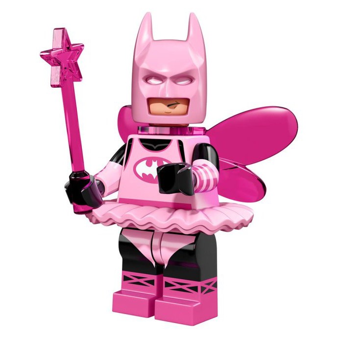 [大王機器人] LEGO 樂高蝙蝠俠人偶71017 #3 粉紅小仙女蝙蝠俠 Fairy Batman