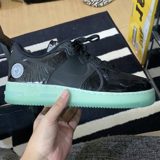 Nike air force 1 react barely green all star us11二手近全新