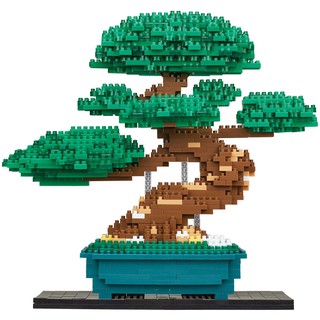 nanoblock nb-039 盆栽 松樹 黑松 DX豪華版 巨型版 桌上飾品 生日禮物 父親節禮物 情人節禮物