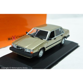 【現貨特價】1:43 Minichamps Volvo 740 GL Saloon 1986 金色