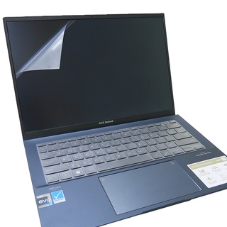 【Ezstick】ASUS ZenBook 14 UX3402 UX3402ZA 靜電式 螢幕貼 (可選鏡面或霧面)