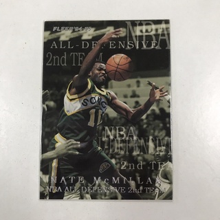 1994 FLEER NATE MCMILLAN # 7 OF 10 特卡 籃球卡 球員卡 收藏卡