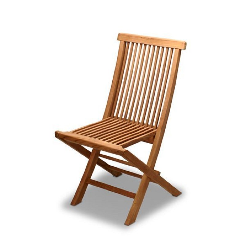 【BROTHER兄弟牌】柚木製古典折疊椅-居家庭園休閒必備