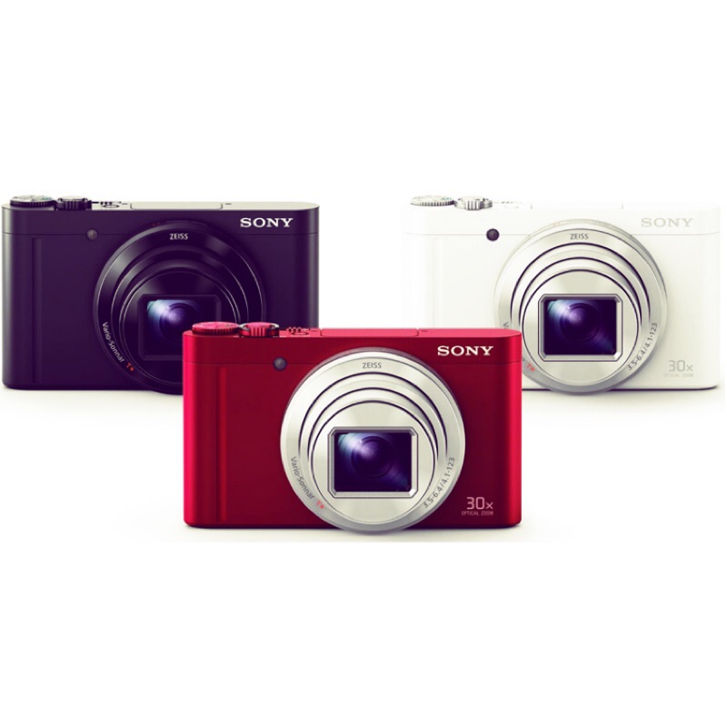 二手 SONY DSC-WX500數位相機 白色 公司貨 送腳架 相機包 8G記憶卡 2015出廠 少用