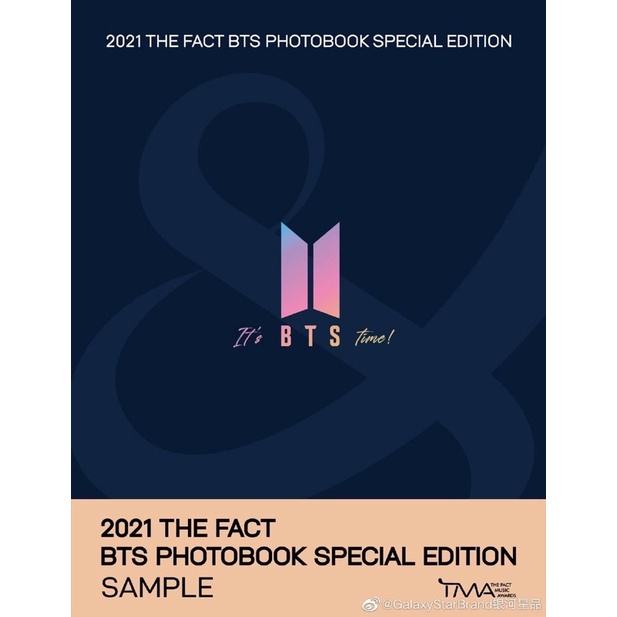 【限定下標】2021 THE FACT BTS PHOTOBOOK SPECIAL EDITION