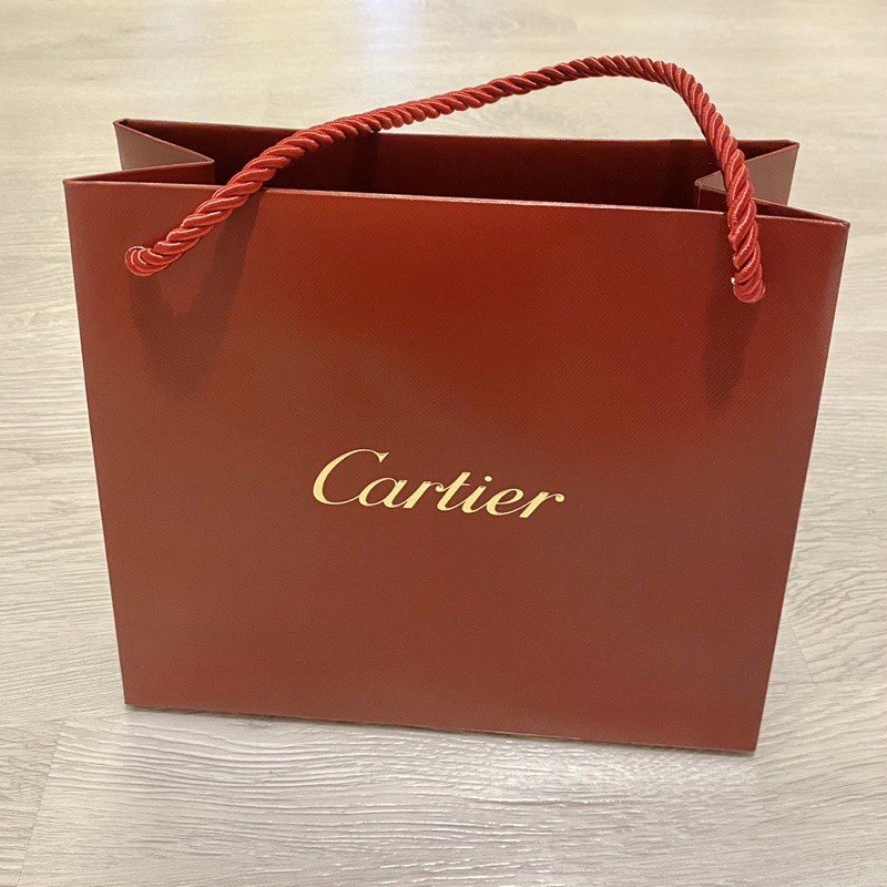 正品Cartier 專櫃紙袋卡地亞專櫃紙袋現貨| 蝦皮購物