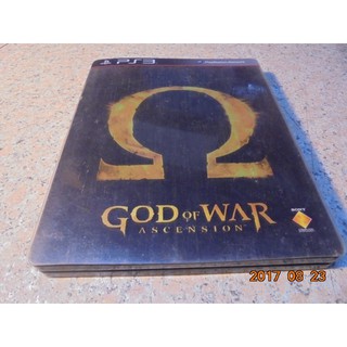 PS3 戰神-崛起 God of War: Ascension 中文版 鐵盒版 直購價600元 桃園《蝦米小鋪》
