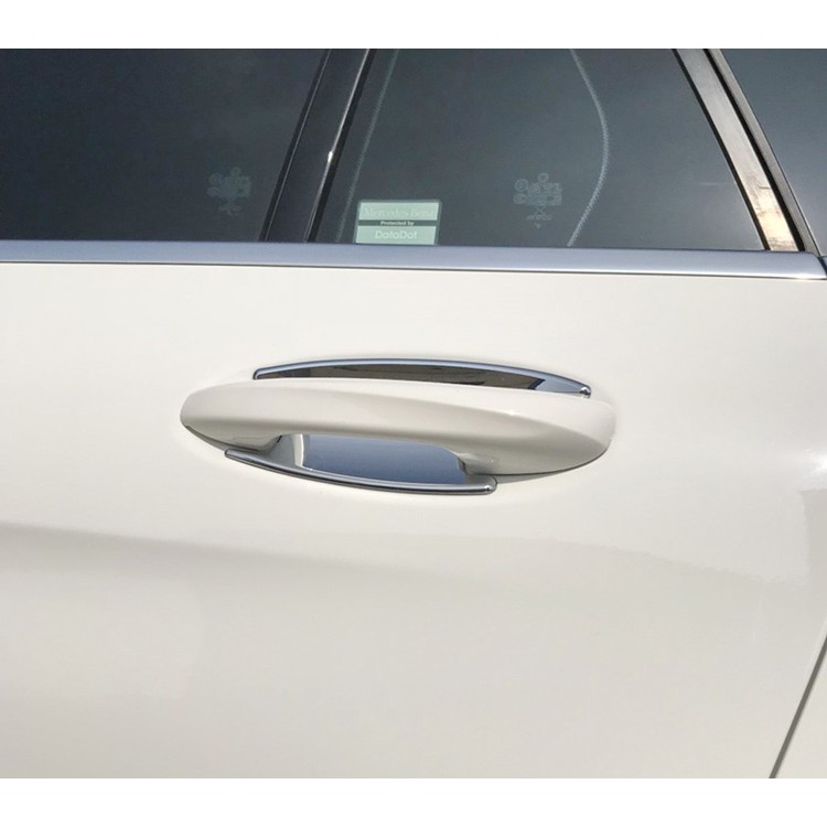 圓夢工廠 Benz 賓士 GLC C253 2016~2019 GLC300 GLC350 改裝 鍍鉻 車門把手防刮內碗
