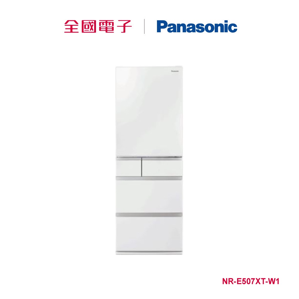 Panasonic日本製502公升鋼板冰箱-白  NR-E507XT-W1 【全國電子】