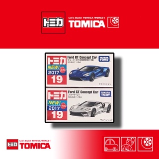 《兩津車庫》TOMICA 多美 NO. 19 FORD GT Concept Car 新車貼 初回+一般