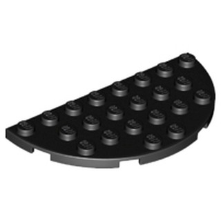LEGO 樂高零件 22888 黑色 4x8 1/2 圓 圓弧 半圓型 薄板 6133200