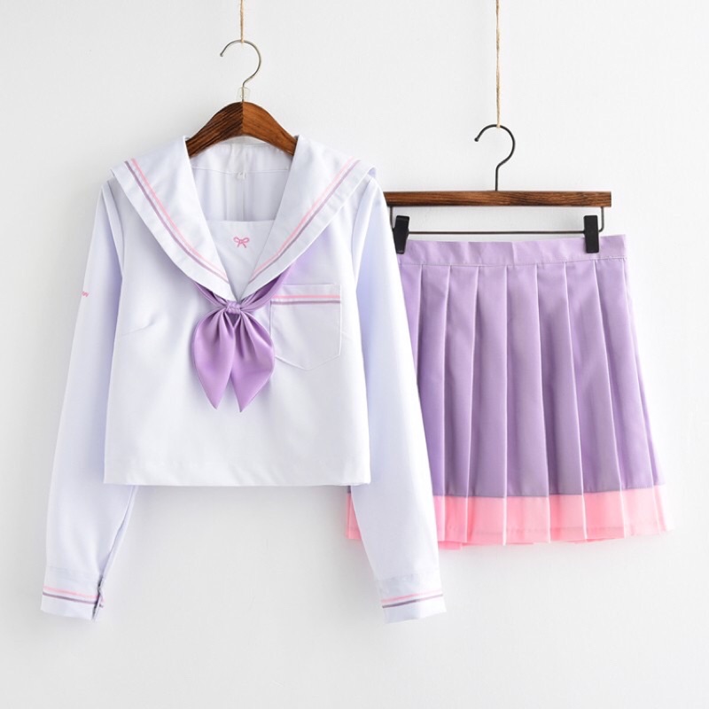 降價求售 公主夢粉紫水手服jk制服 蝦皮購物