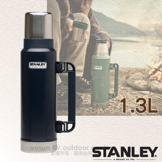 【美國 STANLEY】Classic經典系列 雙層不鏽鋼隔熱真空保溫瓶1.3L.304保溫水壺_01032
