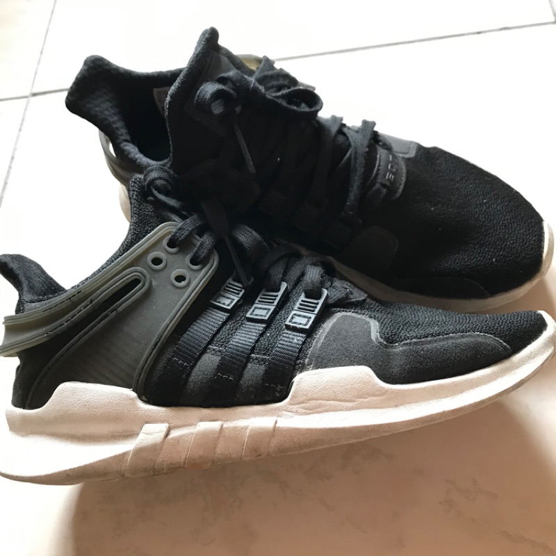 （二手）ADIDAS Originals EQT SUPPORT ADV J 黑白CP9784 US6.5/25cm