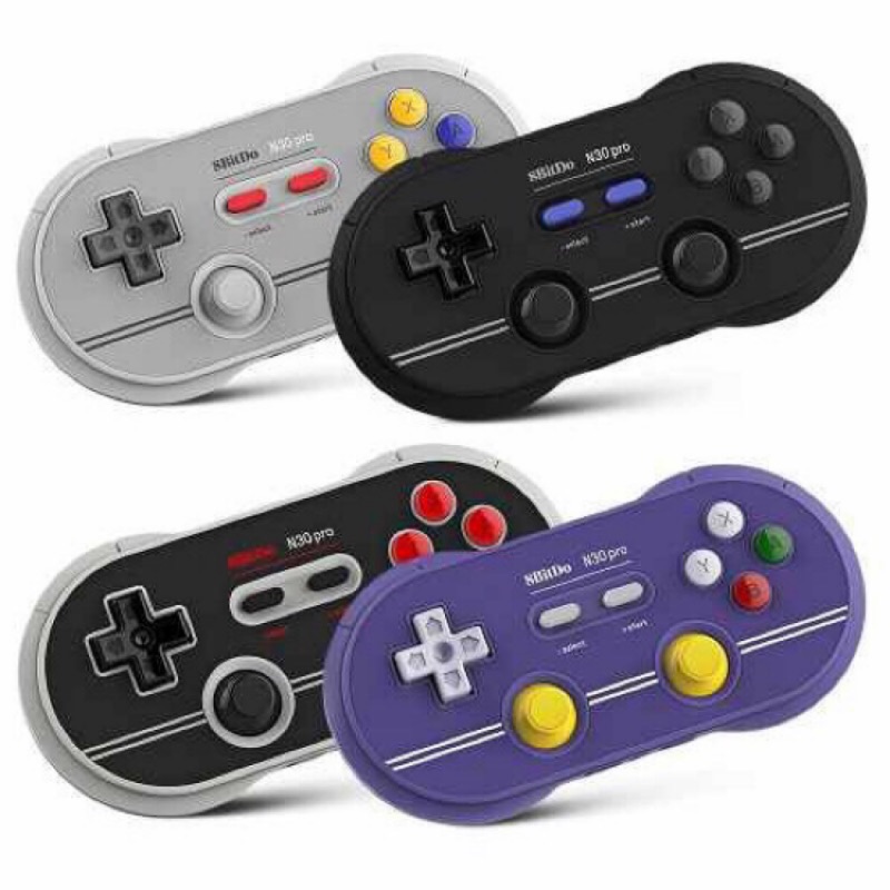 8Bitdo 八位堂 支援 蘋果訂閱制小雞模擬器 灌籃高手 N30 Pro2 無線震動搖桿類比手把 樹苺派 SWITCH