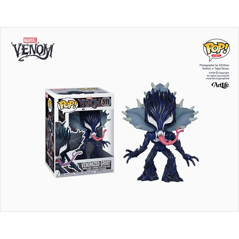 Artlife ㊁ FUNKO POP MARVEL Venom Venomized Groot 漫威 猛毒 格魯特