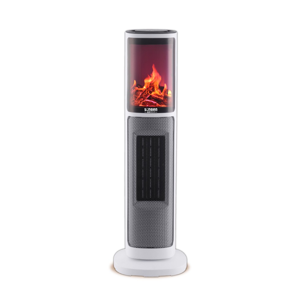 SONGEN松井 3D擬真火焰陶瓷立式電暖器/暖氣機/電暖爐(KR-907T) 現貨 廠商直送